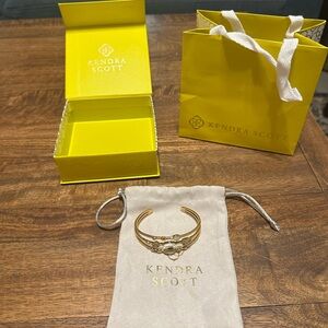 Kendra Scott Gold Cuff Bracelet